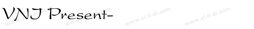 VNI Present字体转换